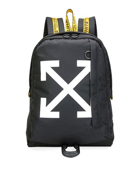 off white backpack cheap